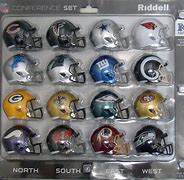 Image result for Miniature NFL Helmets