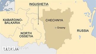 Image result for Chechnya and Dagestan Map