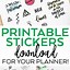 Image result for Free Printable Stickers