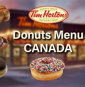 Image result for Tim Hortons Donuts Menu