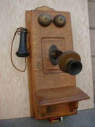 Image result for Antique Crank Type Telephone