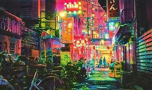 Image result for Japan Nightlife Wallpaper 4K
