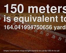 Image result for Yards to Meters