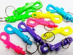 Image result for Mini Key Ring Snap Clips