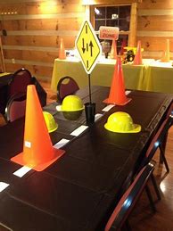 Image result for DIY Construction Site Decorations