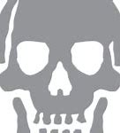 Image result for Human Skull Stencil