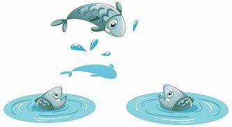 Image result for Jumping Fish Clip Art
