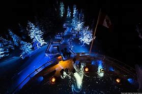 Image result for Banff Gondola at Night