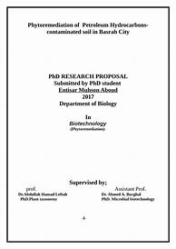 Image result for PhD Project Proposal Sample