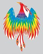 Image result for Rainbow Phoenix Bird