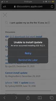 Image result for Please Update to iOS 15