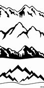 Image result for Mountain Silhouette Clip Art