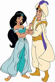 Image result for Aladdin and Jasmine Clip Art