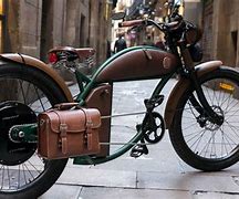 Image result for Electric Bike Motorcycle Style