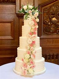 Image result for 5 Tier Wedding Cake Sizes