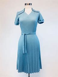 Image result for 1960s Blue Dress