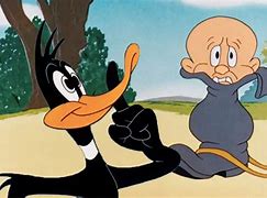 Image result for Daffy Duck and Elmer Fudd in a Distillery
