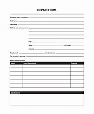 Image result for Sears Technician Form Repair Sheet