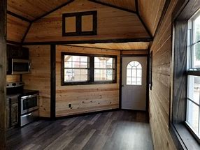 Image result for Lofted Barn Cabin Interior