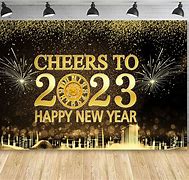 Image result for Happy New Year Hanging Backdrop