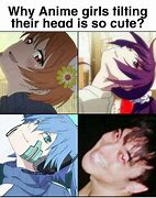 Image result for Meme Only Head Anime
