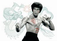 Image result for Bruce Lee Fire Dragon Art