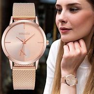 Image result for Rose Gold Elegant Watch