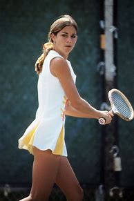 Image result for Chris Evert Tennis Outfits