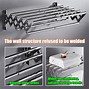 Image result for Stainless Steel Towel Rack Wall Mount