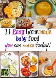 Image result for Homemade Baby Food Recipes