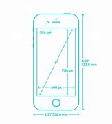 Image result for iPhone SE Actual Size Image