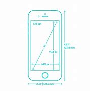 Image result for iPhone Full Size Dimension D