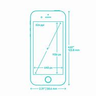Image result for Measurements for an iPhone SE