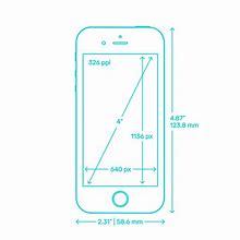 Image result for iPhone SE Red Dimensions