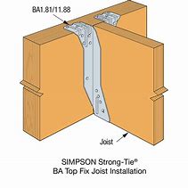 Image result for Simpson Joist Hanger CAD