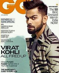 Image result for Virat Kohli Magazine Cover Design