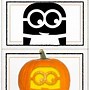 Image result for Minion Halloween Stencil
