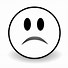 Image result for Sad Smiley Face Clip Art