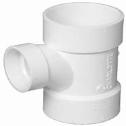 Image result for 4 Inch PVC Sanitary Tees