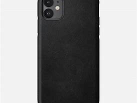 Image result for Leather iPhone Cover Black