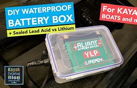 Image result for Small Waterproof Battery Box