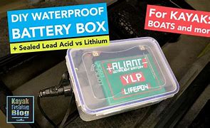 Image result for Waterproof Lithium Battery Box