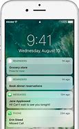 Image result for iPhone Notifications Lock Screen