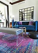 Image result for Blue Purple Galaxy Living Room Ideas