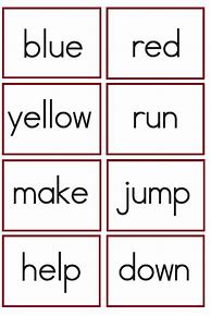Image result for My Kindergarten Sight Word Worksheet