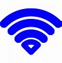 Image result for Blue Wifi Symbol PC No Background