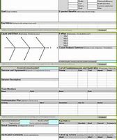 Image result for A3 Root Cause Analysis Template