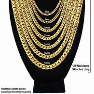 Image result for cuba links chains 18k gold