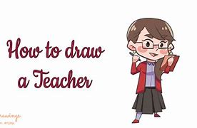 Image result for Simple Drawing of a Teacher