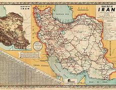 Image result for Old Map of Iran